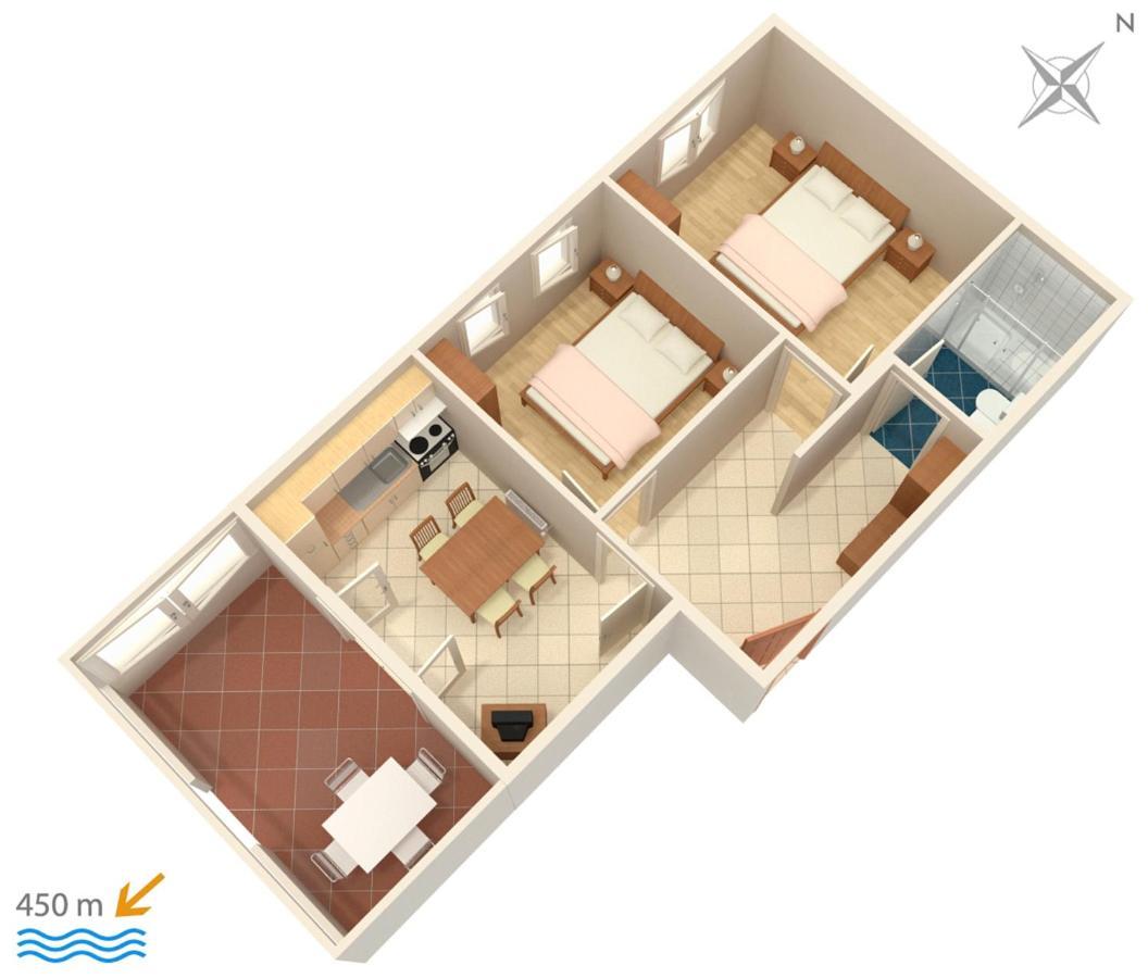 Family Friendly Apartments With A Swimming Pool Povljana, Pag - 244 Εξωτερικό φωτογραφία